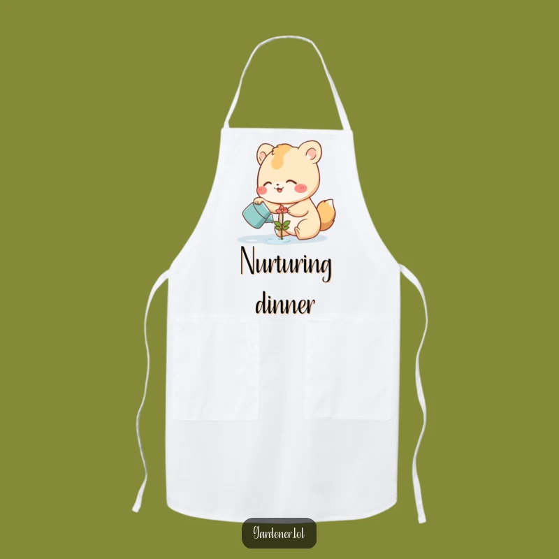 Funny Gardener Animal Apron: Grow Some Fun in the Kitchen!