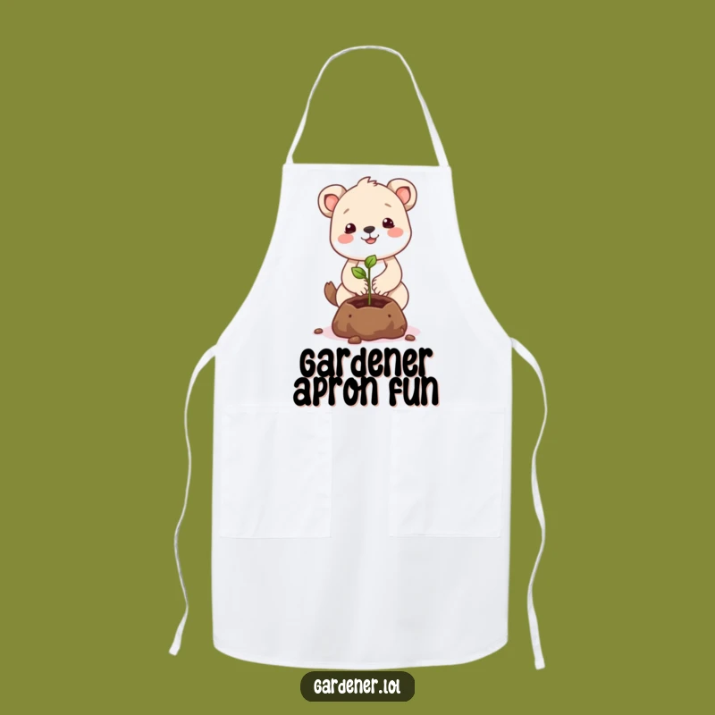 Funny Planting Animal Apron: Cook and Garden with Gentle, Humorous Protection