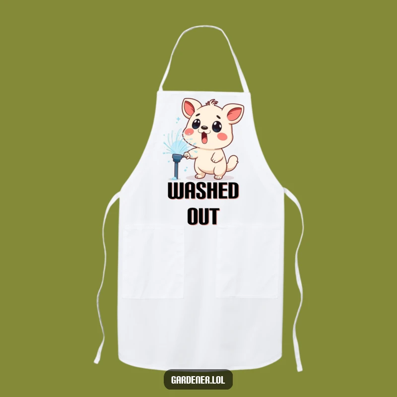 Funny Sprinkler Surprise Apron: Cook with Playful Splashes, The Perfect Funny Gift!