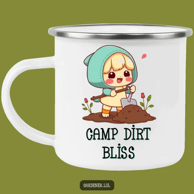 Funny Campfire Mug: Enjoy Earthy Vibes with This Hilarious Gardener's Gift