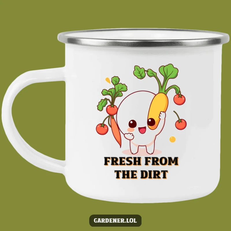 Funny Campfire Mug: Enjoy Your Brew with This Hilarious Gardener's Outdoor Gift