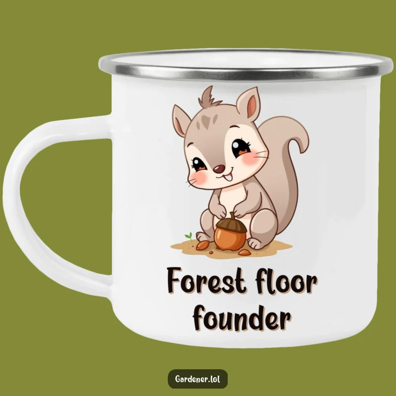 Funny Squirrel Acorn Camping Mug: Adventure Fuel in this Hilarious Outdoor Funny Gift!