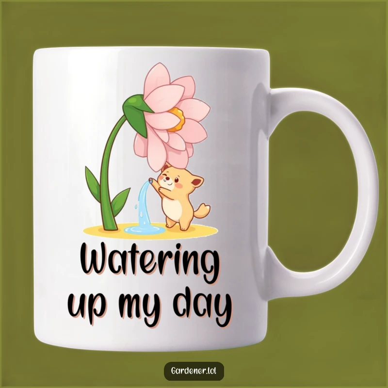 Funny Watering Animal Mug: Joyful Garden Gift for Nature Lovers