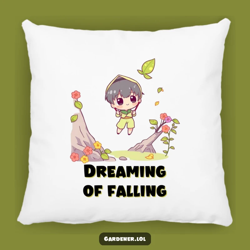 Funny Leaf Catching Pillow - Cozy Character Autumn Decor Cushion