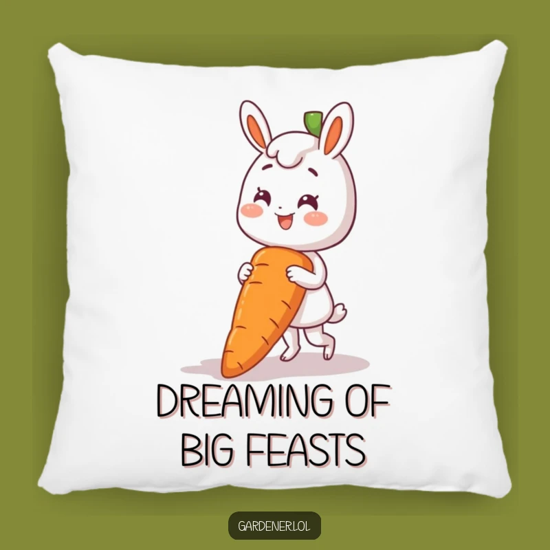 Funny Farmer Pillow - Cute & Hilarious Decor for Garden Lovers