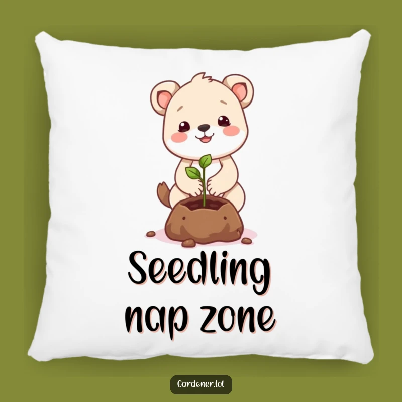 Funny Planting Animal Pillow: Cuddle Up with Comedic Garden Nurturers