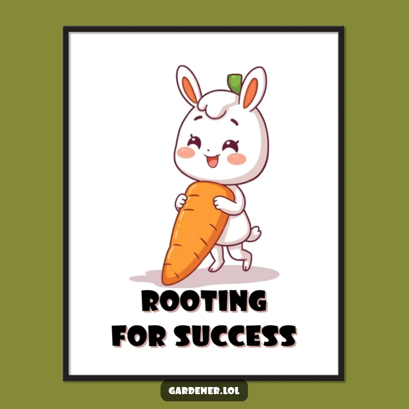 Funny Farmer Poster - Hilarious Wall Art for Garden Lovers