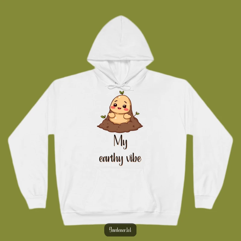 Funny Mole Soil Hoodie: Cozy Comfort from Below