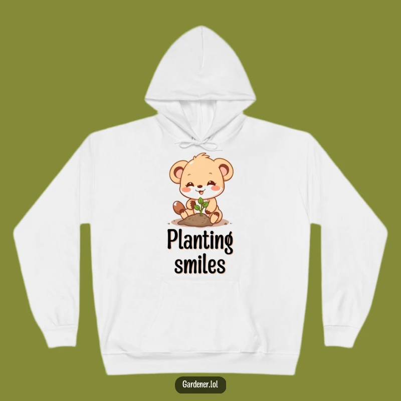 Funny Planting Animal Hoodie: Cozy Up with Nature's Smiles - Your Go-To Funny Gift