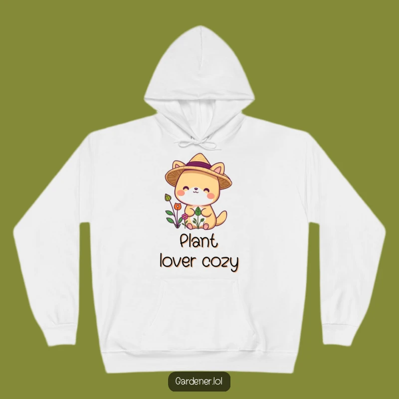 Cozy Funny Garden Hat Animal Hoodie: Stay Warm with Botanical Bliss and Humor