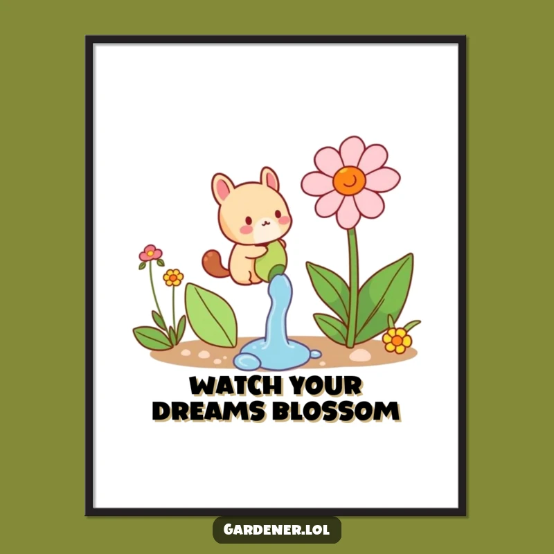 Free Printable Animal Art: Downloadable Wall Art of Joyful Growth