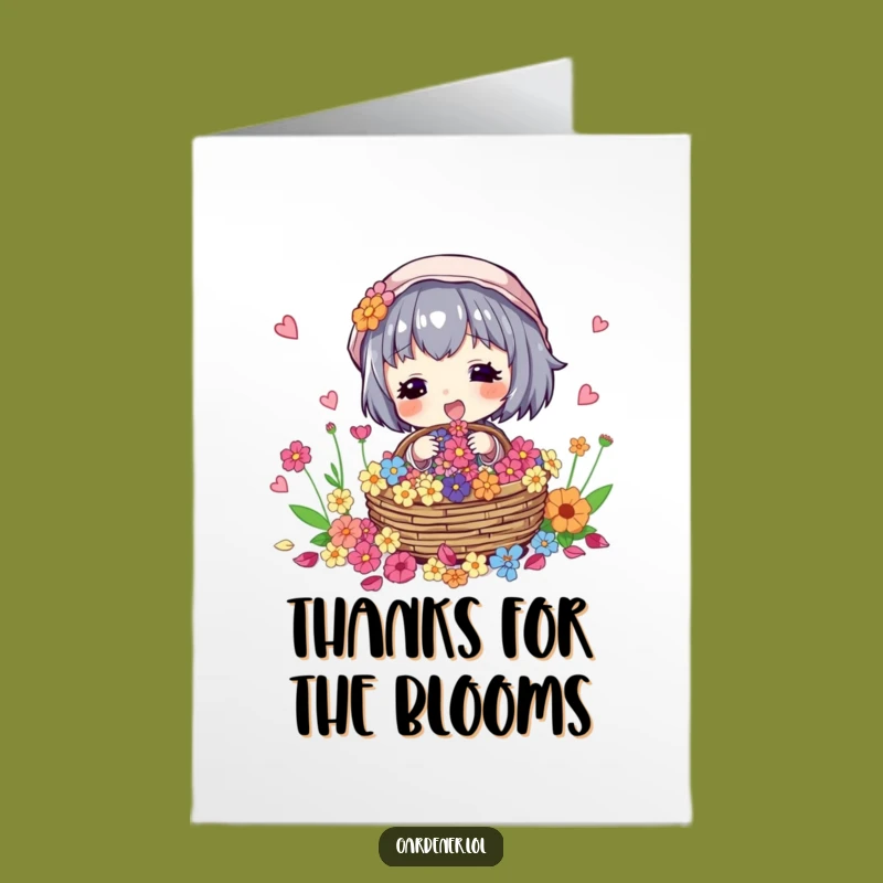 Free Printable Thank You Card: Petal Full of Thanks - Downloadable