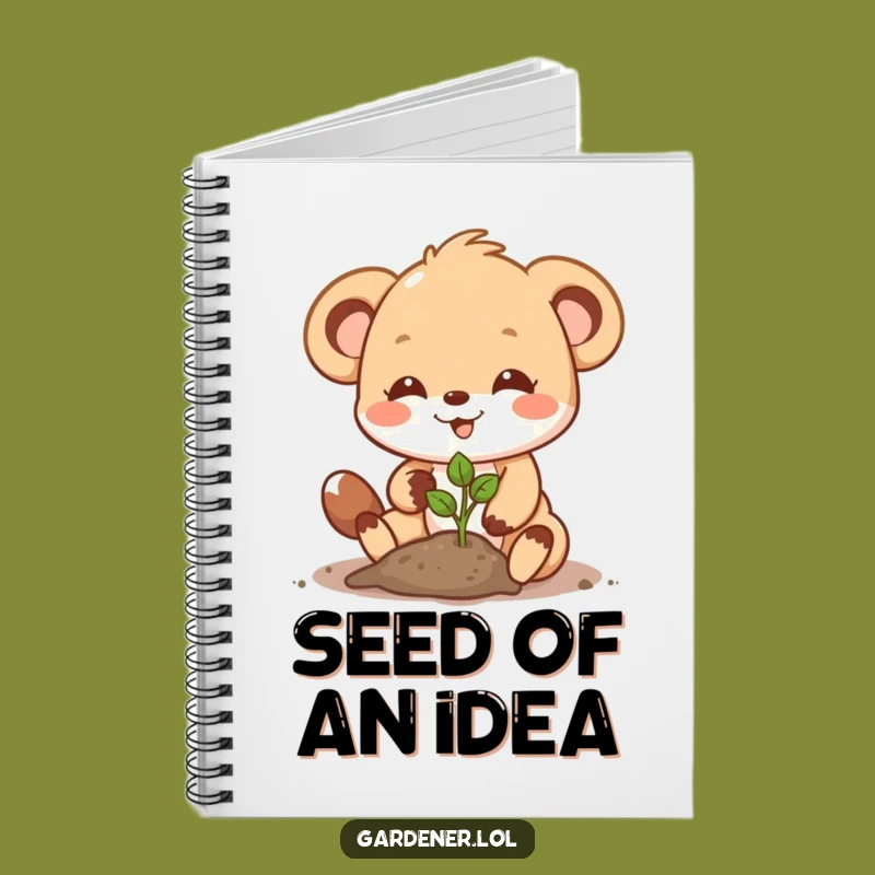 Funny Planting Animal Notebook: Journal Your Growth - Creative Funny Gift