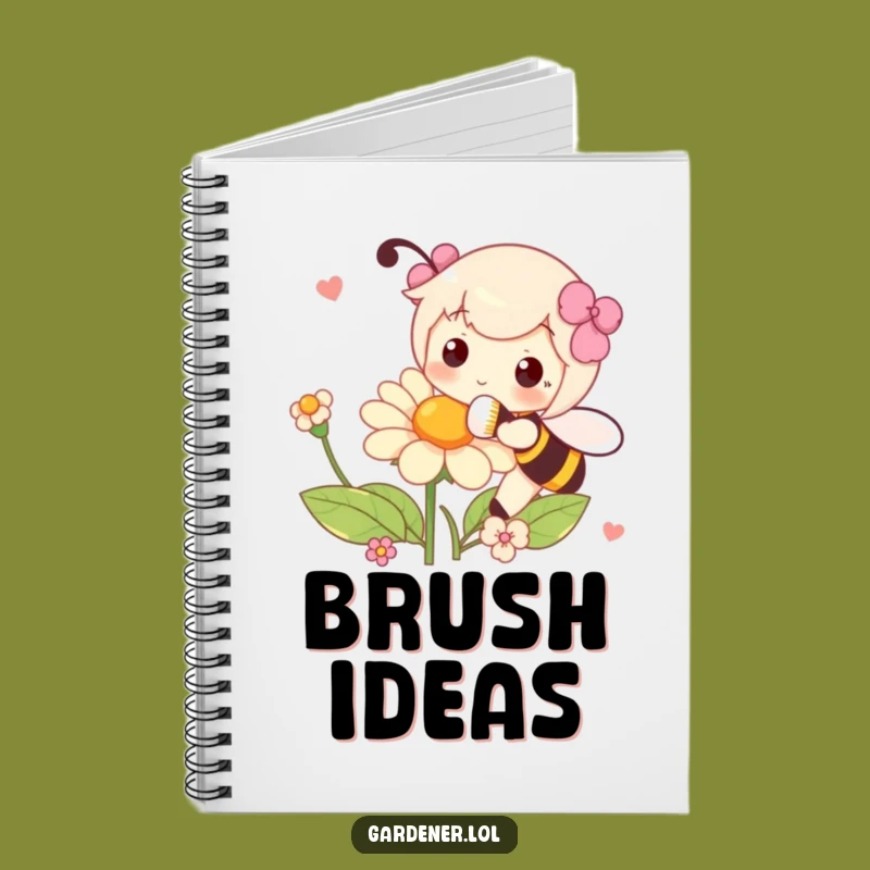 Funny Pollinator Notebook: Playful Character, Nature Journal Funny Gift