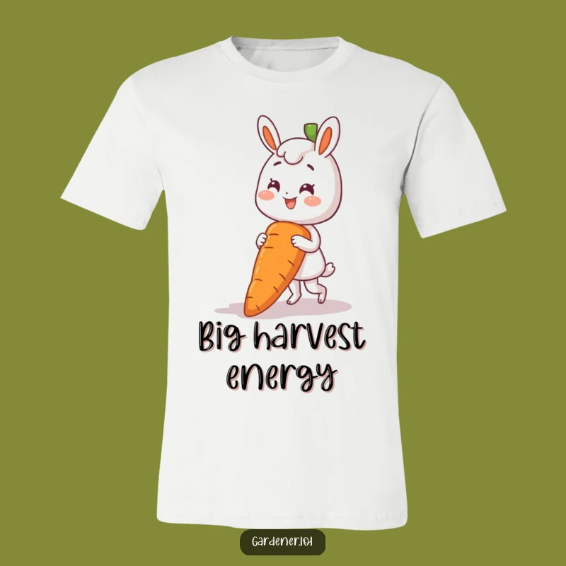 Funny Farmer T-Shirt - Giant Carrot Harvest, Hilarious Garden Lover Tee