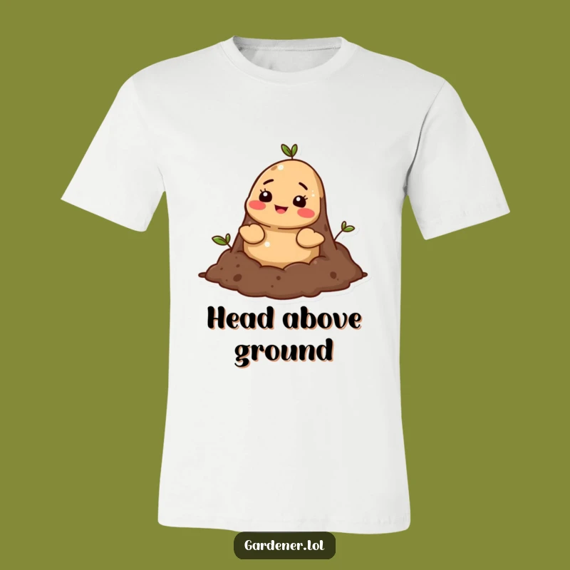 Funny Mole Soil T-Shirt: Wear Your Earthy Charm