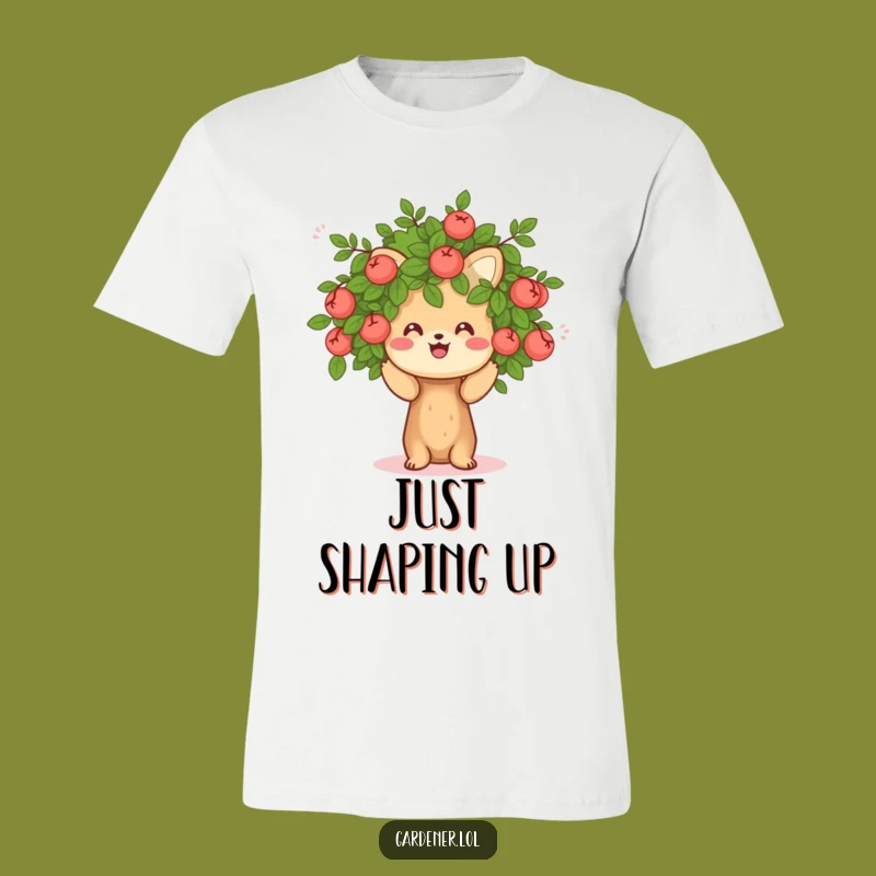 Funny Pruning Animal Tee: Cheerful Gardener Shirt Gift