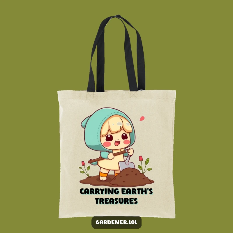 Funny Garden Tote Bag: Carry Your Passion for Soil with This Hilarious Gift