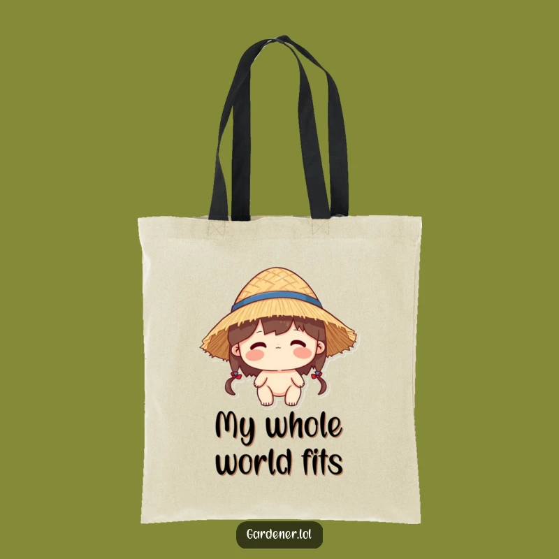 Funny Big Hat Tote Bag: Carry Your Style with Humor
